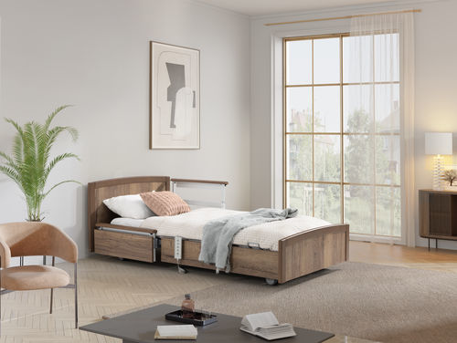 Home care bed - PB 735 - Elbur sp. z o.o. sp.k. - electric / Trendelenburg / reverse Trendelenburg