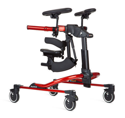4-wheel mobility walker - K6 series - Rifton Equipment LLC - pediatric / with seat / height-adjustable