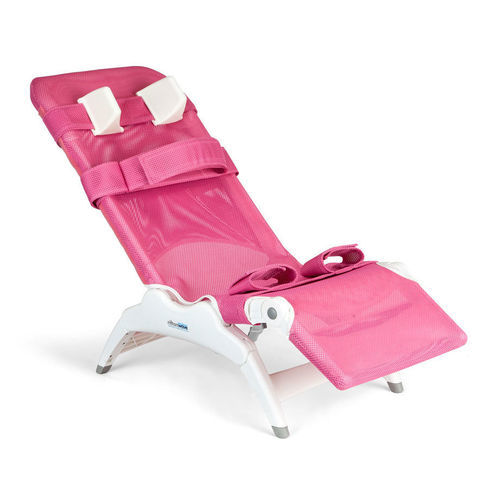 Shower chair with footrest - Wave - Rifton Equipment LLC - with backrest / ergonomic / height-adjustable