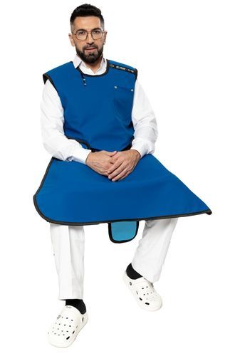 Front protection X-ray protective apron - Clip-On - Zittron - 0.50 mm
