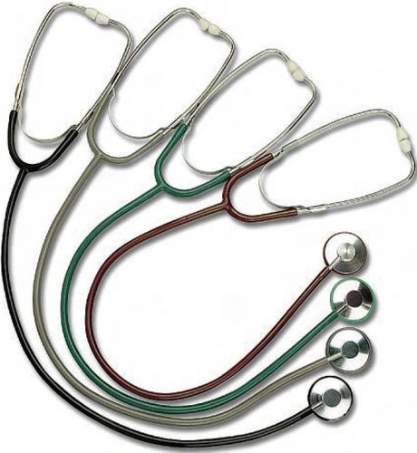 Single-head stethoscope - CM-4112 - Shanghai Caremate MEDICAL Device Co., Ltd. - chrome-plated brass