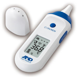 Fever thermometer - UT-801 - A&D Company, Limited - infrared / forehead / ear
