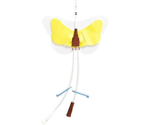 IV catheter band - Wing grip CVC - ACE Medical   - neck / adhesive