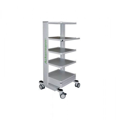 Hospital trolley -  15-1740 - Ackermann Instrumente - for general purposes / equipment / with drawer