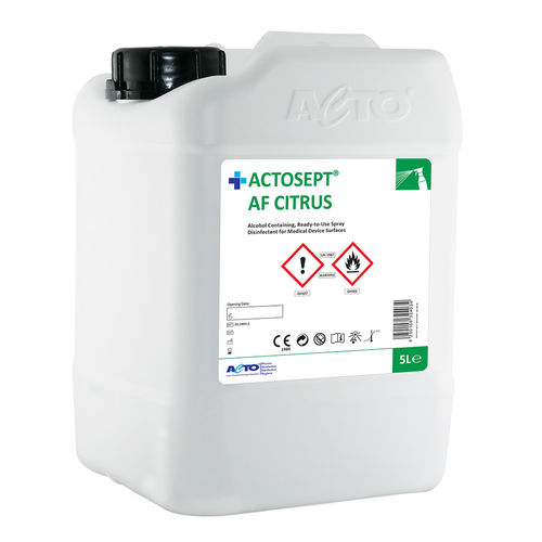 Floors ans surface disinfectant - ACTOSEPT® AF Citrus - Acto   - liquid / 5000 mL / 1000 mL