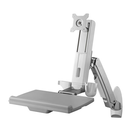 Tilting support arm - ARES-5221B - ADVANTECH - swivel / for monitors / medical