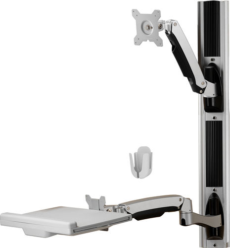Tilting support arm - ARES-5112D - ADVANTECH - swivel / for monitors / medical