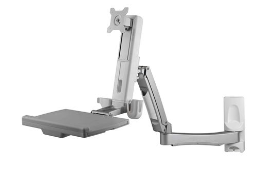Tilting support arm - ARES-5221C - ADVANTECH - swivel / for monitors / medical