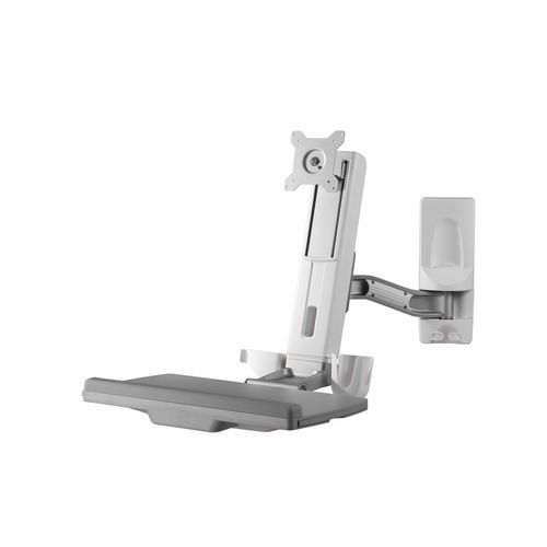 Tilting support arm - ARES-5221O - ADVANTECH - swivel / for monitors / medical