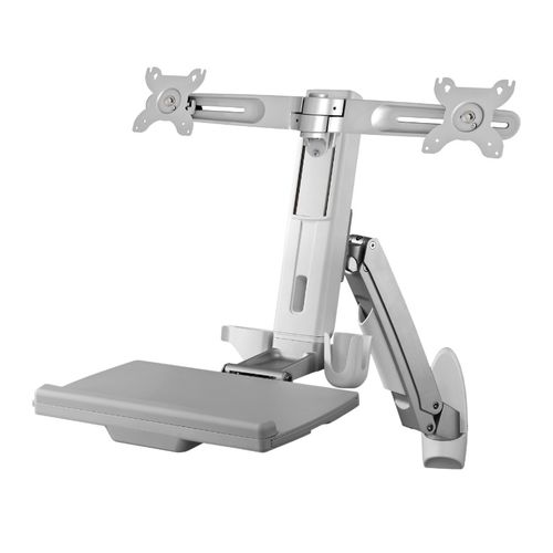 Tilting support arm - ARES-5223D - ADVANTECH - swivel / for monitors / medical