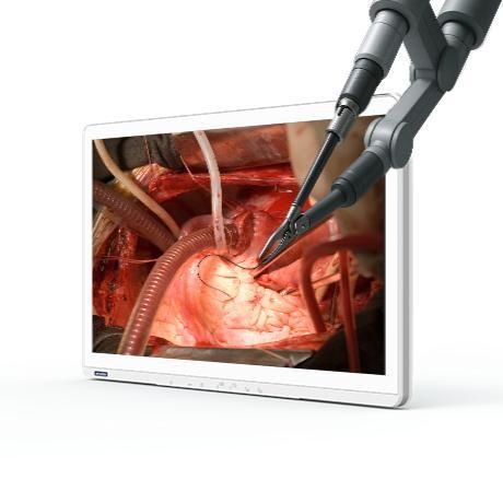 Medical display - PAX-332 3D - ADVANTECH - surgical / endoscopy / laparoscopy