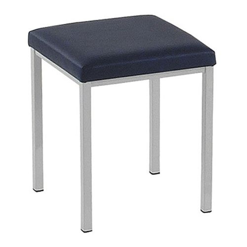 Healthcare facility stool - V series - AGA Sanitätsartikel - swivel / square / pink