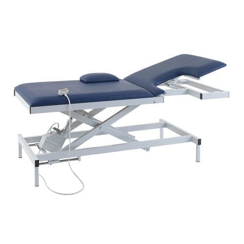 Echocardiography examination table - H-EKA 1065/E 965 - AGA Sanitätsartikel - electric / height-adjustable / with adjustable backrest