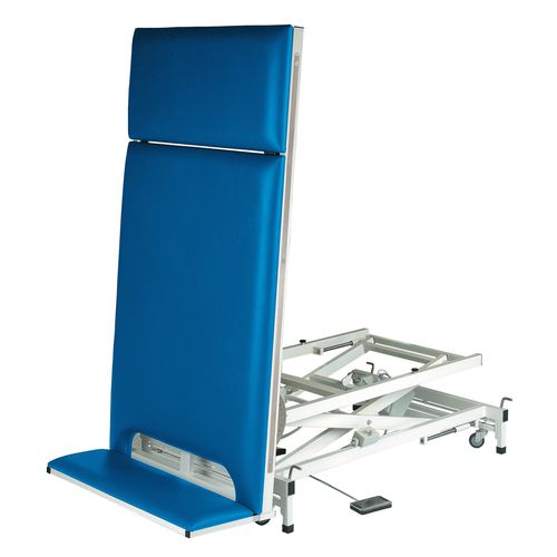 2 sections tilt table - KT-1080/EE  - AGA Sanitätsartikel - height-adjustable / on casters / electric