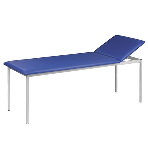Adult examination table - ULI-6000 - AGA Sanitätsartikel - fixed-height / with adjustable backrest / 2 sections