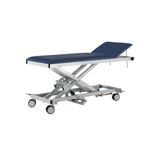 Transport stretcher trolley - H-U 1065/Y 980LRZ - AGA Sanitätsartikel - hydraulic / height-adjustable / with adjustable backrest