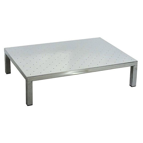 1-step step stool - Agencinox - stainless steel
