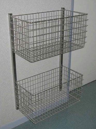 Storage rack - Agencinox - wall-mount / stainless steel