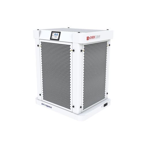 Compact air purifier - eCHEM Cubair - airinspace - mobile / activated carbon / with touchscreen