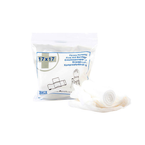 Sterile wound dressing - 92111 - AKLA - elastic / non-adherent