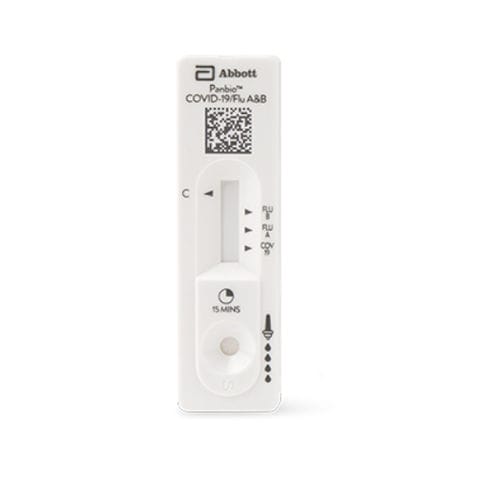 Rapid flu test PANBIO™ Abbott COVID19 / influenza A / influenza B