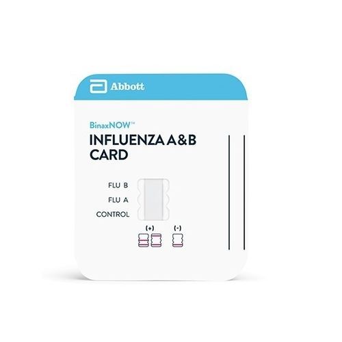 Rapid flu test - BINAXNOW® - Abbott - for antigens / influenza A / influenza B