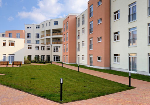 Modular nursing home - ALHO Systembau  