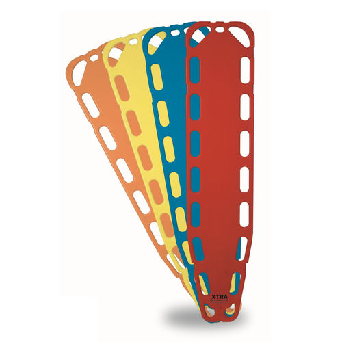 Plastic backboard stretcher LSP XTRA® Allied Healthcare Products