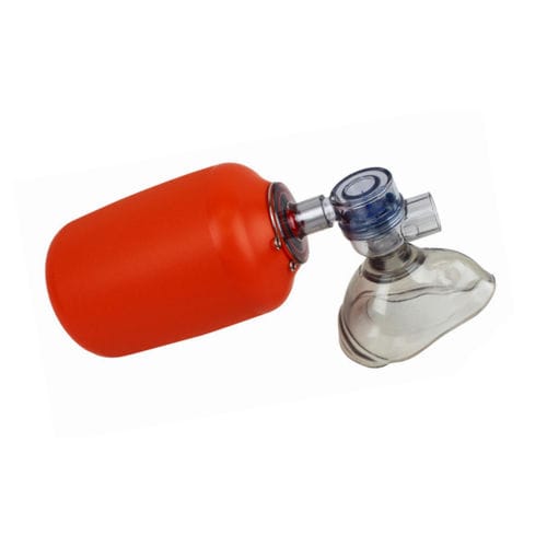 Silicone manual resuscitator - L238 series - Allied Healthcare Products - with PEEP valve / reusable / with mask