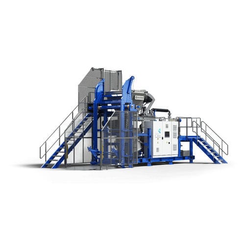 Waste treatment system with sterilizer - 125 - ECOSTERYL - medical / automatic / with shredder
