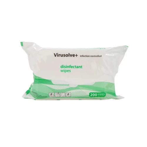 Floors ans surface cleansing wipes - VIRUSOLVE+® - Amity International - pack of 200