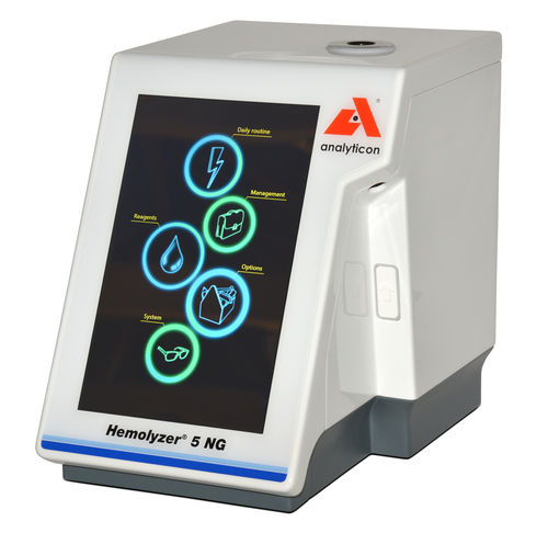 Automatic hematology analyzer - Hemolyzer 5 NG - Analyticon Biotechnologies GmbH - for hospitals / benchtop / 27-parameter