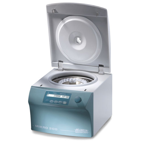 Laboratory microcentrifuge - MIKRO 200  - Andreas HETTICH GmbH & Co.KG - multifunction / blood / compact