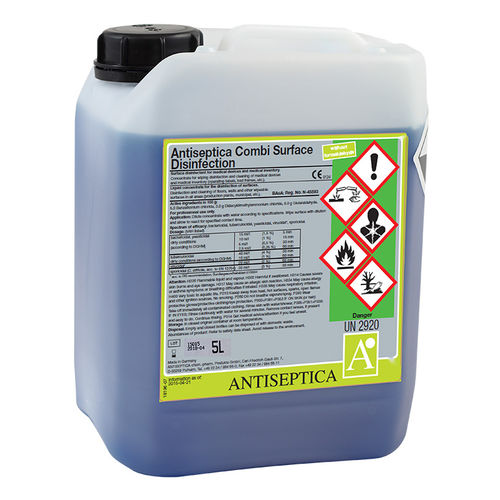 Hospital furniture disinfectant - COMBI  - ANTISEPTICA - for floors / liquid / 5000 mL