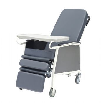 Reclining patient chair - APC-50073 - Apex Health Care - with legrest / on casters