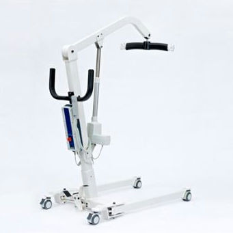 Electric patient lift - APC-10176E - Apex Health Care - on casters / lifting / aluminum