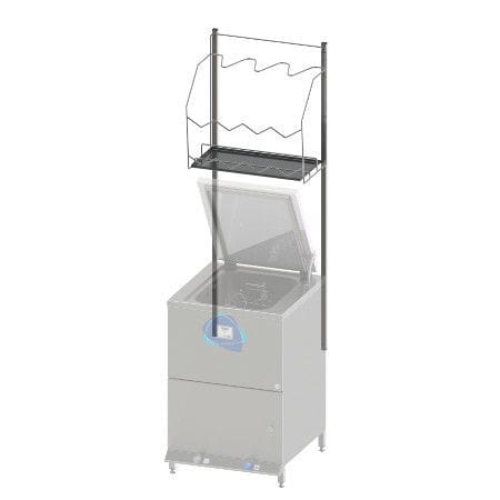 Stainless steel bedpan support - ASM28 - ARCANIA DEPARTMENT SOFINOR - wall-mounted