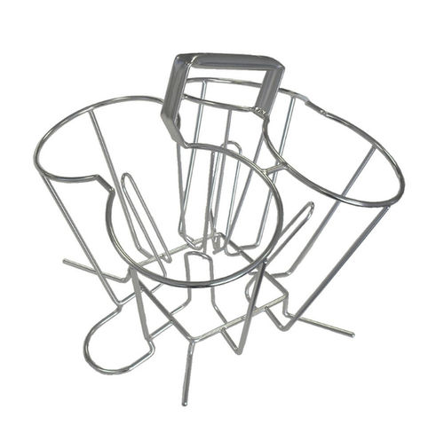 Stainless steel bedpan support - 3080ALB30 series - ARCANIA DEPARTMENT SOFINOR - basket