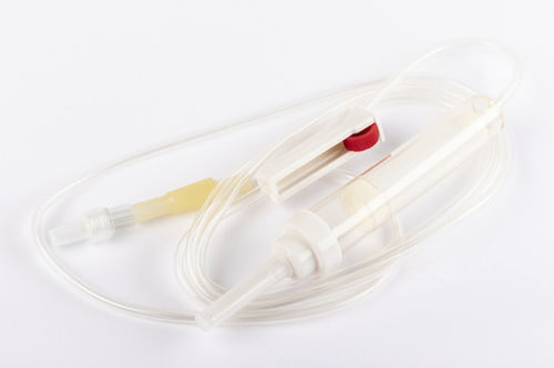 Blood transfusion set - BioRet - Aries - with drip chamber / with particle contamination filter / with stopcock