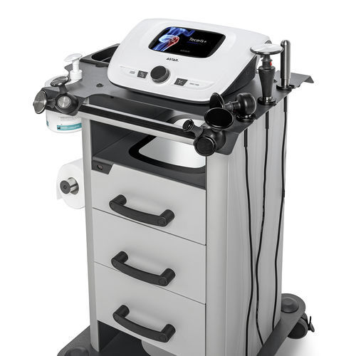 Tecar therapy unit - TECARIS + - ASTAR - tabletop / biofeedback / 1-channel