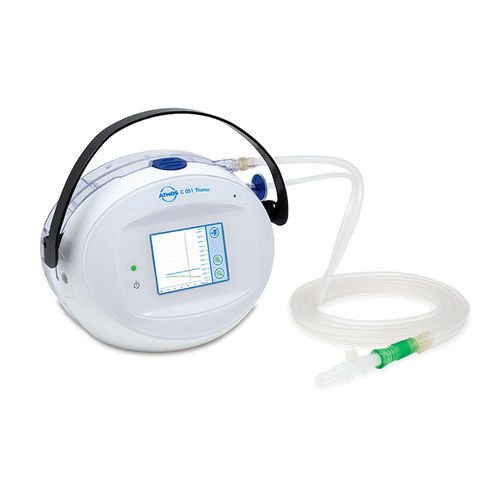 Battery-powered mucus suction pump - C 051 Thorax - ATMOS MedizinTechnik - portable