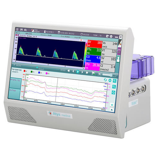 Transcranial doppler - WAKIe TO - ATYS Medical  - table / with heart rate monitor