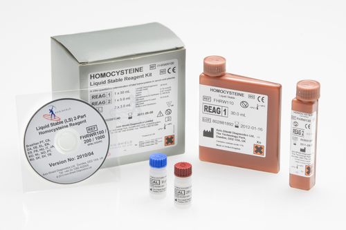 Homocysteine test kit - FHRWR100 - Axis-Shield PLC  - for cardiovascular diseases / clinical / blood