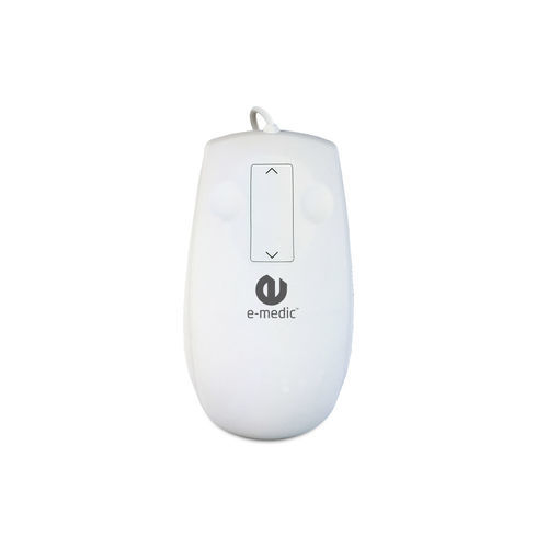 Optical medical mouse - LS01 - Baaske Medical - laser / scroll button / silicone
