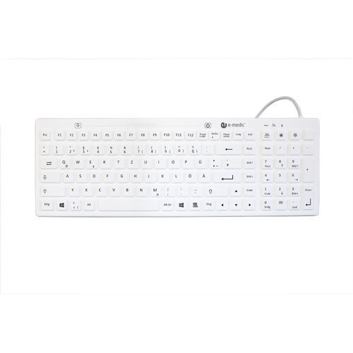 Medical keyboard with touchpad - BL01 - Baaske Medical - silicone ...