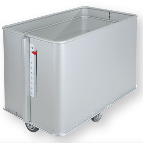 Dirty linen trolley - 680/26 CR - Alvi - medical / transport / storage