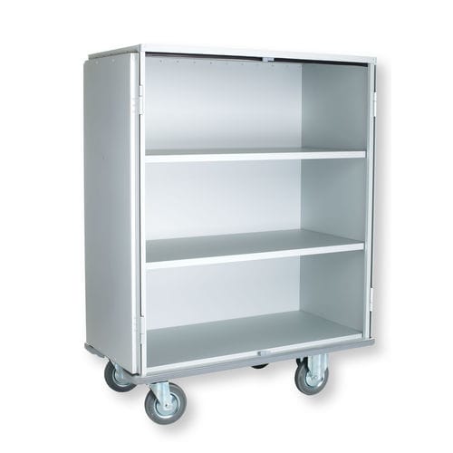 Linen cupboard - 1600 CR  - Alvi - with hinged door / with shelf / on casters