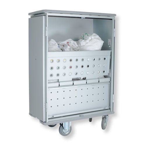 Dirty linen trolley - 1570 CR - Alvi - clean / medical / transport