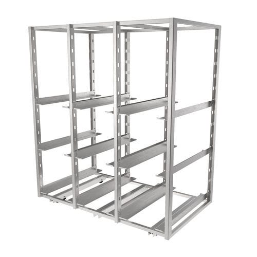 General purpose trolley - SY 8025/3 - Alvi - transport / stainless steel