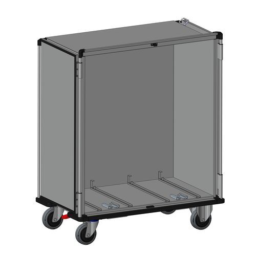General purpose trolley - SY 8000 4B - Alvi - transport / stainless steel / plastic